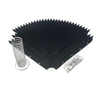 Generisch Mascherina di protezione per scoiattoli, montaggio su aste, protezione per scoiattoli, resistente alle intemperie, per stazioni di alimentazione, giardino, balcone, terrazza