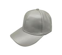 Generisch Maschio Femmina Berretto Da Baseball Regolabile Soild Uomini Donne Cappello Da Baseball Unisex Cappello Fratelli Cap, grigio., Taglia unica