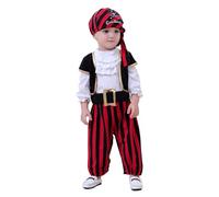 Generisch May's Baby BoysCaptain Infant Costumes - Costume da pirata, 2-3 anni, colore: Bianco
