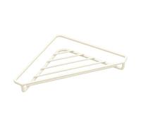 Generisch Mensola angolare per lavello con stendibiancheria triangolare in | Scaffale angolare triangolare per lavabo, armadio, cassetto, piano di lavoro, camper