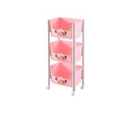 Generisch Mensola colorata più strato, scaffale mobile del trolley, grande capacità per il soggiorno libreria-cucina organizer