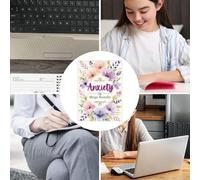 Generisch Mental Health Diario - Diario autosufficiente per donne con copertina floreale, pianificatore guidato di emozioni per sfide personali, focus sulla vita, gestione emotiva