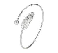 Generisch Messages - Bracciale a cerchio da uomo, gioielli a mano, in cotone, adatto per compleanno, per braccialetti con ciondoli, Taglia unica, Cristallo artificiale
