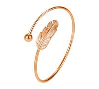 Generisch Messages - Bracciale a cerchio da uomo, gioielli a mano, in cotone, adatto per compleanno, per braccialetti con ciondoli, Taglia unica, Cristallo artificiale