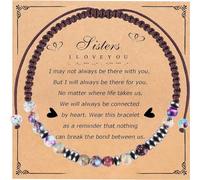 Generisch Messaggi Mm Bracciale con uomini Bracciale regalo di compleanno 5 mm di papà mamma -padre -madre figlio figlia braccialetto regalo argento bracciale acciaio bracciale bracciale bracciale