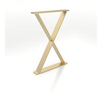 Generisch Metal Table Legs, Iron Table Frame, DIY Furniture Legs, Industrial Style, Includes Screws and Floor Protectors, Perfect for Desk, Dining Table, Conference Table, and More