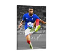 Generisch Michael Olise Popolare poster di calcio, fantastiche opere d'arte da parete, decorazione da parete, 20 x 30 cm