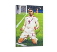 Generisch Michael Olise - Poster da parete, motivo: fantastiche opere d'arte su tela, decorazione da parete, 50 x 75 cm