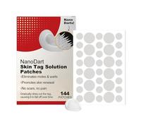 Generisch Microdarts Patch 144 imple Toppe idrocolloidale per la pelle lemish copertura spot adesivo per viso pieno fronte, mento, naso, corpo, collo, petto stirp (1 pezzi)