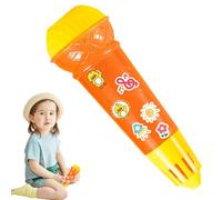 Generisch Microfono Echo per bambini, giocattolo per microfono senza batteria, giocattolo educativo per la promozione della voce, per feste di classe all'aperto, viaggio a casa