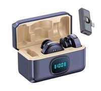 Generisch Microfono per telefono - Mini microfono radio, microfono con cancellazione del rumore, per registrazioni video vlog vocali musica