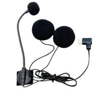 Generisch Microphone Moto - Accessorio Pour Casque Et Vélo, Connexion Type-C | Qualité Sonore HD, Étanche, Anti-Bruit, Idéal Pour Vlog, Communication, Appels Clairs, Confort De Conduite Sécurisé