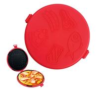 Generisch Microwave Sandwich Baking Tray | Quick Heat Round Pizza Vassoio | Microwave Sandwich Pan,for Oven Kitchen School DormPizza Pancake Breakfast Cooking