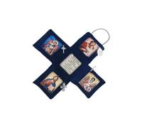 Generisch Mini altare di preghiera a forma di croce per quaderni di devozioni