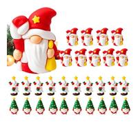 Generisch Mini di Natale, piccole statue decorative per feste