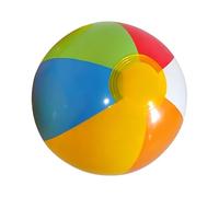 Generisch Mini palline da spiaggia, 12 cm, colori arcobaleno, regalo per feste estive, per amici, piscina, estate, compleanno, all'aperto, cortile, hawaiano, nuoto, acqua, scuola
