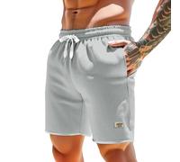 Generisch Mini pantaloncini alla moda da uomo per il tempo libero con design a due strati, per una leggerezza estiva, traspiranti, comfort quotidiano, retrò, da uomo e da uomo, GY2, 4XL