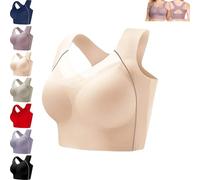 Generisch Mirahug - Reggiseno correzione rassodante e modellante Mirahug reggiseni Elimuse BHS, comodo reggiseno con supporto per la schiena per donne anziane, beige, L