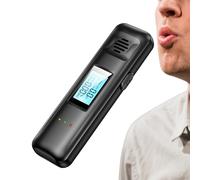 Generisch Misuratore di alcool respiratorio,Misuratore di respirazione alcolica | Misuratore di display digitale per la casa in viaggio prima della partenza di famiglia ristoranti eventi sociali