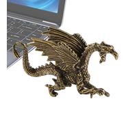 Generisch Mito Animali Statua Figura Drago Volante,Statua Desktop Figura Decorativa | Animali Mascotte Ornamenti Dipinti a mano