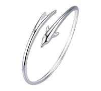 Generisch Mm 8 Valentin Mamma Bracciale Gioielli Espandibile Open Finger Promise Anelli Comfort Fit Fish Statement Birthday Christmas Jewelry For Niece Per Perlato Classico Bracciale Larghezza, Taglia