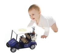 Generisch Modellino di carrello da golf, mini modelli d'azione in metallo pressofuso, modello di veicolo pullback in 1:36, per bambini, ragazze, regalo, bambini, 4 colori, età 3 anni in su