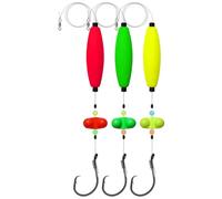 Generisch Montaggio a galleggiante per la pesca del cucciolo, accessorio da pesca compatto multifunzione per papà, nonno, zio, partner, 6/0, Siehe Beschreibung, Vedi descrizione