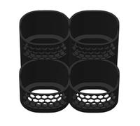 Generisch More Zerup - Portabottiglie - Compatibile con bottiglie di sciroppo More Zerup & ESN - Organizzatore da cucina e bar per ordinare (grigio, 4 posteriori)