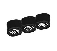 Generisch More Zerup - Portabottiglie - Compatibile con bottiglie di sciroppo More Zerup & ESN - Organizzatore da cucina e bar per ordine (grigio, 3 laterali)