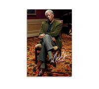 Generisch Morgan Freeman - Poster cinematografico con stelle cinematografiche su tela, per appendere foto, decorazione creativa, per la casa, 30 x 45 cm
