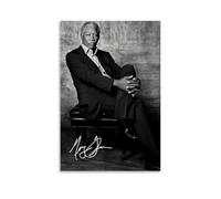 Generisch Morgan Freeman, poster su tela, per camera da letto, casa, decorazione da appendere, 40 x 60 cm