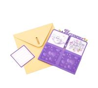 Generisch Mother's Day Card, 3D Greeting Card with Envelope, Love Appreciation Souvenir Velft, for Mom Grandmother Stepmother Seasonal Celebration Decor Home Display Keepsake Use