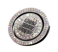 Generisch Motor Start Copertura, Adesivo Decorativo con Strass | di precisione per la Stampa Start Cover | per Donne Uomini e Ragazze Veicolo SUV Interno Automobile
