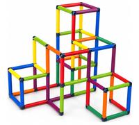 Generisch Move and Stic, piramide da arrampicata ZOE multicolore, struttura da arrampicata per bambini, per interni ed esterni, sistema modulare, giocattolo da arrampicata espandibile, resistente alle
