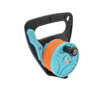 Generisch Mulinello per immersioni, bobina da immersione, bobina retrattile ad alta visibilità, 45 m, per immersioni subacquee e snorkeling in sicurezza