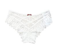 Generisch Mutandine da donna all'uncinetto, in pizzo, top up, slip up