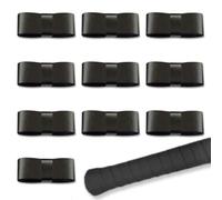 Generisch Nastro per racchette da tennis, nastro di rivestimento per maniglie, 10 pezzi, antiscivolo, assorbono il sudore, per canne da , per bicicletta