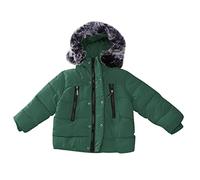 Generisch Neonati Bambini Bambini Bambino Ragazzi Cappotti Invernali Addensare Pile Ragazze Giacca di Mezzogiorno 2025 Abbigliamento Walker Giacca Inverno, verde, 2-3 Anni