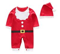 Generisch Neonato Ragazza Ragazzo Vestiti Di Natale Bambini Pagliaccetto Dear Santa Baby Pagliaccetto Neonato Pagliaccetto Ragazzo, a, 0-3 mesi
