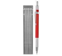 Generisch Nevalerra - Pennarello meccanico professionale in metallo, design temperamatite, impugnatura ergonomica antiscivolo, linee precise con mina di liscia per la lubrificazione