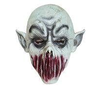 Generisch No Mouth Monster Maschera Horror Halloween Zombie Bar Full Face Lattice Copricapo Horror Copricapo per Halloween Carnevale Party Puntelli