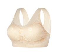 Generisch Noci Sono Remix Donna Estate Seta Ghiaccio Senza Cuciture Bellezza Back Reggiseno Insieme Senza Anello In Acciaio Reggiseno In Pizzo Intimo Da Donna Avvolgente Gilet Sportivo Bustier Piccolo