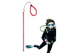 Generisch Noise Maker - Tickkle-Pointer-Stick in Lega di Alluminio, Canna da Immersione Portatile, Strumento Audio subacqueo Durevole | compatti per Avventure subacquee, esplorazione della