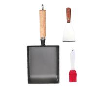 Generisch Non stick Frying Pans, Cast Iron Induction Frying Pan, Compact Kitchen Cookware, Durable Skillet with Non-Stick, Light Cooking Pan, Frying Pan for Eggs, Dumplings, Pancakes