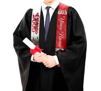 Generisch Novità per la stagione di laurea Elegante sciarpa per cerimonie eventi scolastici con colletto a punta per abiti da laurea. Accessorio versatile per tutte le stagioni., Colore: rosso, 1