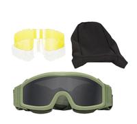 Generisch Occhiali da motocross, antipolvere, antivento, professionali, anti-appannamento, antigraffio, per adulti