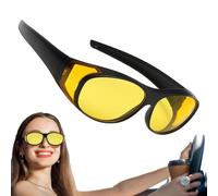 Generisch Occhiali di protezione UV - 14,5 cm, occhiali da bicicletta per esterni, con visione notturna a infrarossi, protezione per gli occhi per uomini e donne, guida, corsa e sport