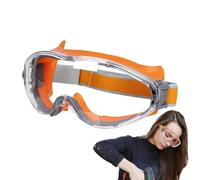 Generisch Occhiali di sicurezza per uomini - Occhiali di sicurezza per saldatura | Occhiali per smerigliatrice angolare antipolvere, anti-spruzzo, anti-appannamento per uomini e donne