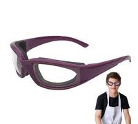 Generisch Occhiali protettivi | Occhiali a cipolla protezione degli occhi senza lacrime, occhiali da laboratorio protettivi con rivestimento anti-appannamento per cucinare, grigliare e utensili da