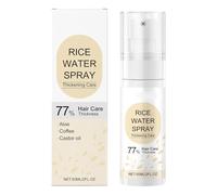 Generisch Olio di riso per capelli con aloe caffeina, olio di ricino, spray radici profonde e nutrienti per capelli più spessi, crema idratante per tutti i tipi di capelli, 60 ml (M, 1 pc)